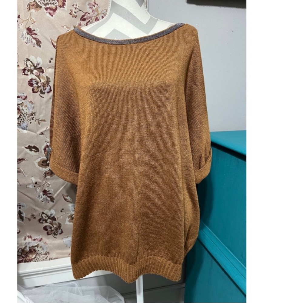 Fisherman Core Coastal Grandmother Chico’s Sweater